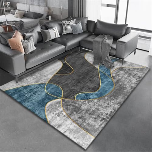 RUGMRZ Vorleger Teppich Terassenteppich Moderner Stil Deko 70X140CM von RUGMRZ