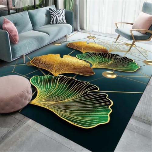 RUGMRZ Vorzimmer Teppich 200X250Cm Bürostuhl Unterlage Blau Moderner Lang Flur Mädchen Zimmer Dekoblattmuster Wohnzimmer Verschiedene Größen RUGMRZ Vorzimmer Teppich 200X250Cm Bürostuhl Unterlage Blau Moderner Lang Flur Mädchen Zimmer Dekoblattmuster Wohnzimmer Verschiedene Größen von RUGMRZ