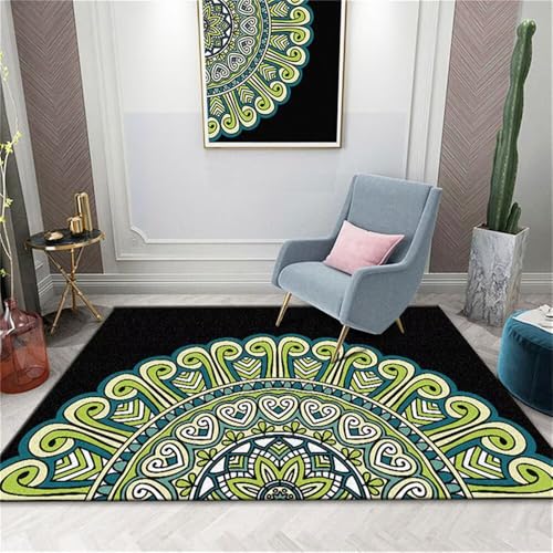 RUGMRZ Vorzimmer Teppich Jugendzimmer Mädchen Grüne Blätter sind pflegeleicht Kuschelige Teppiche Möbel Wohnzimmer 200X250CM RUGMRZ Vorzimmer Teppich Jugendzimmer Mädchen Grüne Blätter sind pflegeleicht Kuschelige Teppiche Möbel Wohnzimmer 200X250CM von RUGMRZ