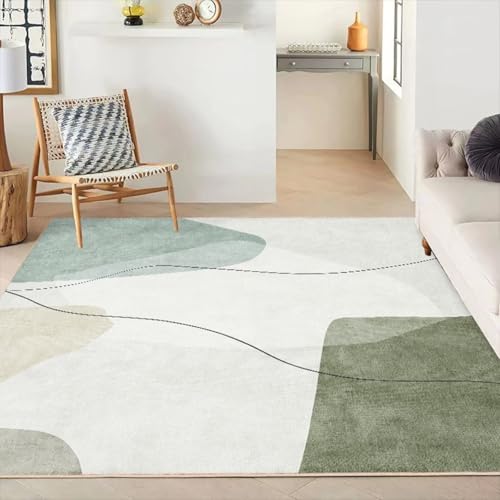RUGMRZ Waschbar In Waschmaschine Sofa Teppiche,rutschfest Modernes Rechteck für Couchtisch,Jugendzimmer Jungen,Schreibtisch Weiß100x160cm RUGMRZ Waschbar In Waschmaschine Sofa Teppiche,rutschfest Modernes Rechteck für Couchtisch,Jugendzimmer Jungen,Schreibtisch Weiß100x160cm von RUGMRZ