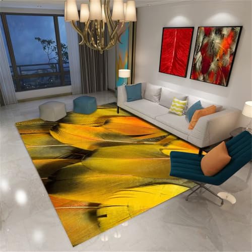 RUGMRZ Waschbare TeppicheBalkonteppich Weicher Teppich 60x90CM Schallisolierung Kinder GelbGrüner Wohnkunstteppich Wohnzimmerteppich RUGMRZ Waschbare TeppicheBalkonteppich Weicher Teppich 60x90CM Schallisolierung Kinder GelbGrüner Wohnkunstteppich Wohnzimmerteppich von RUGMRZ
