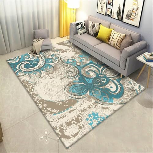 RUGMRZ Weicher Teppich Kuschelige Teppiche Das grau-Blaue Muster kann angepasst Werden. Kinderteppich Spielmatte Mädchen Zimmer 160X200CM RUGMRZ Weicher Teppich Kuschelige Teppiche Das grau-Blaue Muster kann angepasst Werden. Kinderteppich Spielmatte Mädchen Zimmer 160X200CM von RUGMRZ