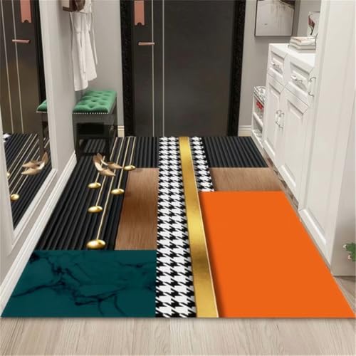 RUGMRZ Wohnzimmer Teppich 160X230Cm Balkon Bodenbelag Orange Farbe Bett Happy Decor Kids Saugerflurtür Schmutzabweisend rutschfest Art Schwarz RUGMRZ Wohnzimmer Teppich 160X230Cm Balkon Bodenbelag Orange Farbe Bett Happy Decor Kids Saugerflurtür Schmutzabweisend rutschfest Art Schwarz von RUGMRZ