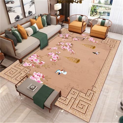 RUGMRZ Wohnzimmer Teppich Rosa Mädchen Zimmer Schallabsorption dauerhaft Schlafzimmer 200x250cm RUGMRZ Wohnzimmer Teppich Rosa Mädchen Zimmer Schallabsorption dauerhaft Schlafzimmer 200x250cm von RUGMRZ