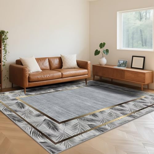 RUGMRZ Wohnzimmerteppich Vintage Grau 100X160cm,Kuschelig Weich Waschbar Antirutsch für Schlafzimmer,Wohnungs,Esstisch RUGMRZ Wohnzimmerteppich Vintage Grau 100X160cm,Kuschelig Weich Waschbar Antirutsch für Schlafzimmer,Wohnungs,Esstisch von RUGMRZ