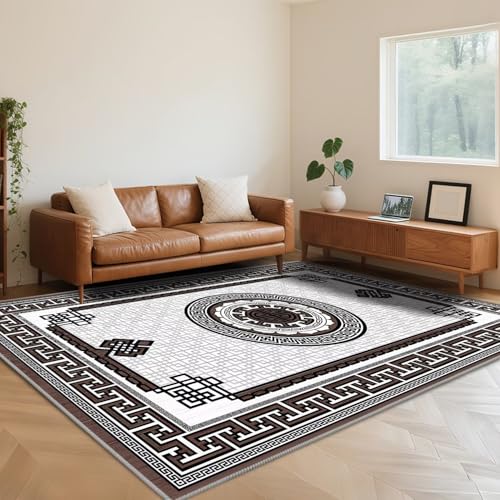 RUGMRZ Wohnzimmerteppich Vintage Grau 160X230cm,Kuschelig Weich Waschbar Antirutsch für Schlafzimmer,Wohnungs,Esstisch RUGMRZ Wohnzimmerteppich Vintage Grau 160X230cm,Kuschelig Weich Waschbar Antirutsch für Schlafzimmer,Wohnungs,Esstisch von RUGMRZ