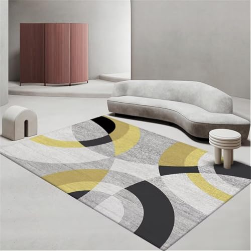 RUGMRZ XXL Teppich Teppiche Wohnzimmer 300x400CM Wohnzimmers Teppichs jugendzimmer Jungen Grau Gelber schwarzer moderner Living Room Rug schmutzabweisender RUGMRZ XXL Teppich Teppiche Wohnzimmer 300x400CM Wohnzimmers Teppichs jugendzimmer Jungen Grau Gelber schwarzer moderner Living Room Rug schmutzabweisender von RUGMRZ