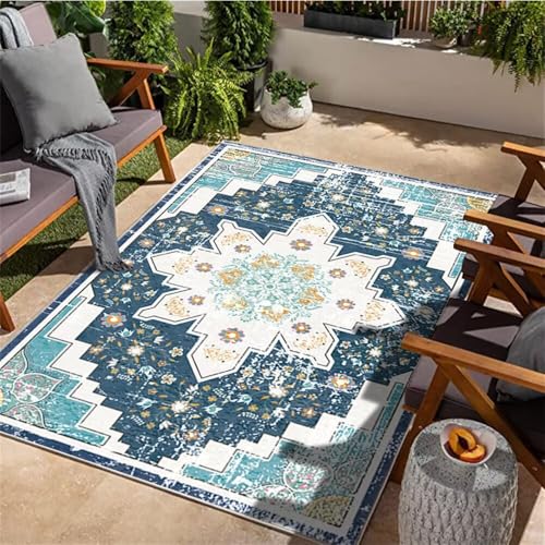 RUGMRZ Zimmer Deko Mädchen esstisch groß 200x290CM Teppich Schreibtisch blau Grauer Blumenteppich für draußen bürostuhl unterlage Günstig RUGMRZ Zimmer Deko Mädchen esstisch groß 200x290CM Teppich Schreibtisch blau Grauer Blumenteppich für draußen bürostuhl unterlage Günstig von RUGMRZ