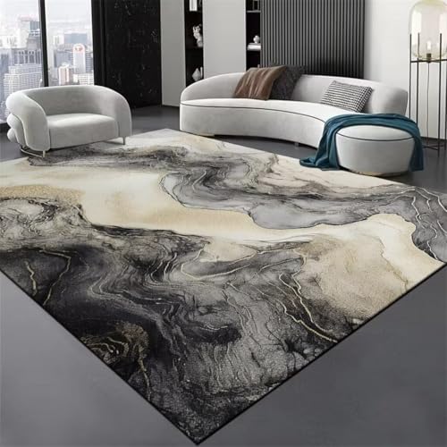 RUGMRZ Zimmer Teppich Mädchen 130X190Cm Terasse 10 Grau Esszimmer Klein Minimalistisches Wohnzimmer Minimalistische Linien Couchtisch Sofa Schlafzimmer von RUGMRZ