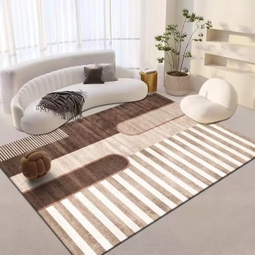 RUGMRZ maschinenwaschbar Flurteppich,Rutschfester Groß Modernes Rechteck für Esstisch,Babyzimmer,Dekoration Wohnung Braun180x250cm RUGMRZ maschinenwaschbar Flurteppich,Rutschfester Groß Modernes Rechteck für Esstisch,Babyzimmer,Dekoration Wohnung Braun180x250cm von RUGMRZ