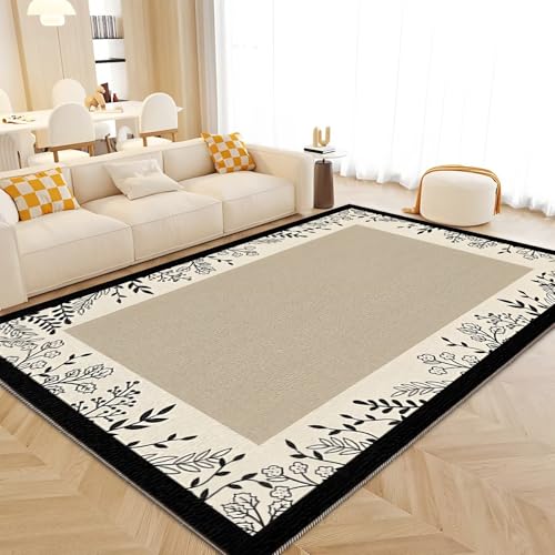 RUGMRZ rutschfest Büro Teppich 140x200cm,Braun,Moderne Einfachheit für Neben Bett,Dekoration Wohnung,Unter Schreibtischstuhl RUGMRZ rutschfest Büro Teppich 140x200cm,Braun,Moderne Einfachheit für Neben Bett,Dekoration Wohnung,Unter Schreibtischstuhl von RUGMRZ