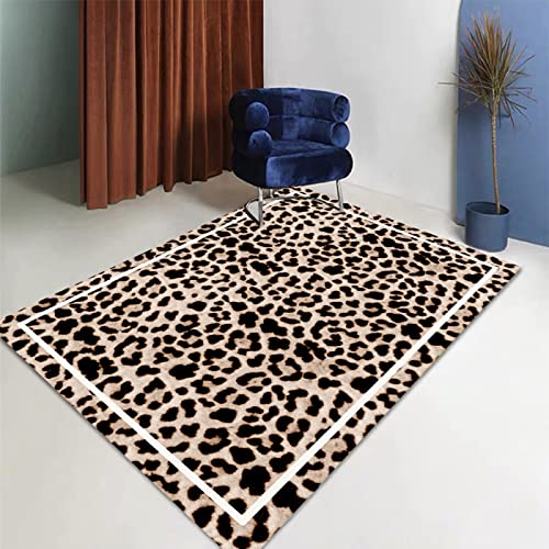 Flur Teppich Flurteppich Leopardenmuster 200 x 300 cm von RUGMYW