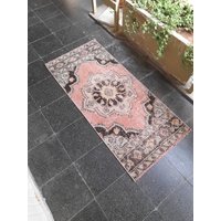 Handgefertigter Oushak Teppichläufer 70x150 Vintage Kelimteppich von RUGSWORLDD