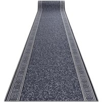 Rugsx - Läufer Antirutsch grek griechisch, rutschfest grau 67cm grey 67x350 cm von RUGSX