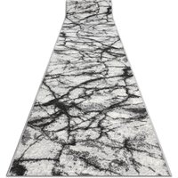 Läufer bcf morad Marmur Marmor grau 60 cm gray 60x110 cm von RUGSX