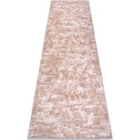 Rugsx - Läufer solid beige 30 beton beige 60x330 cm von RUGSX