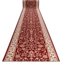 Läufer Wolle nain Ornament, Blumen 144 51066 rotwein / beige 80cm red 80x1300 cm Läufer Wolle nain Ornament, Blumen 144 51066 rotwein / beige 80cm red 80x1300 cm von RUGSX