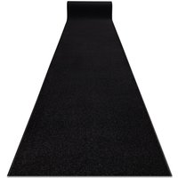 Rugsx - Läufer karmel Glatt, einfarbig schwarz 160 cm black 160x340 cm Rugsx - Läufer karmel Glatt, einfarbig schwarz 160 cm black 160x340 cm von RUGSX