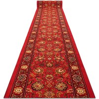 Rugsx - Läufer rutschfest tradycja Tradition rot 100cm red 100x800 cm von RUGSX