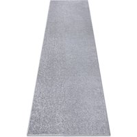 Rugsx - Läufer santa fe silber 92 eben, glatt, einfarbig grey 70x300 cm Rugsx - Läufer santa fe silber 92 eben, glatt, einfarbig grey 70x300 cm von RUGSX