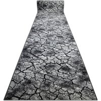 Rugsx - Läufer silver Terra rissiger Boden grau 100cm grey 100x180 cm Rugsx - Läufer silver Terra rissiger Boden grau 100cm grey 100x180 cm von RUGSX