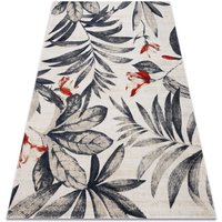 Rugsx - Modern Teppich mundo E7181 Blätter Outdoor beige / blau multicolour 140x190 cm Rugsx - Modern Teppich mundo E7181 Blätter Outdoor beige / blau multicolour 140x190 cm von RUGSX