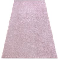 Rugsx - Teppich Teppichboden san miguel erröten rosa 61 eben, glatt, einfarbig pink 200x400 cm von RUGSX