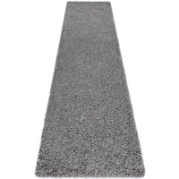 Teppich, Läufer soffi shaggy 5cm grau - in die Küche, Halle, Korridor grey 80x200 cm von RUGSX