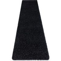 Teppich, Läufer soffi shaggy 5cm schwarz - in die Küche, Halle, Korridor black 60x200 cm Teppich, Läufer soffi shaggy 5cm schwarz - in die Küche, Halle, Korridor black 60x200 cm von RUGSX