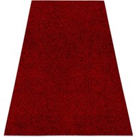 Rugsx - Teppich, Teppichboden eton rot red 100x200 cm von RUGSX