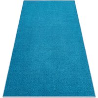 Teppich, Teppichboden ETON türkis blue 200x200 cm von RUGSX