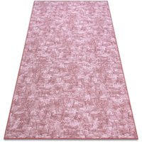 Teppich Teppichboden solid erröten rosa 60 beton pink 100x250 cm von RUGSX