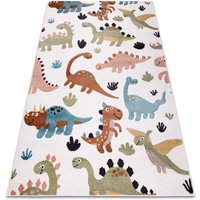 Teppich fun Dino für Kinder, Dinosaurier creme multicolour 180x270 cm Teppich fun Dino für Kinder, Dinosaurier creme multicolour 180x270 cm von RUGSX