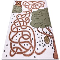 Teppich fun Honey für Kinder, Bär, Bienen creme multicolour 140x190 cm Teppich fun Honey für Kinder, Bär, Bienen creme multicolour 140x190 cm von RUGSX