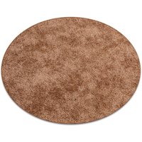 Teppich kreis SERENADE hell braun brown rund 200 cm von RUGSX