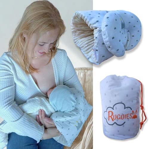 RUGUIES- Ergonomisches Stillkissen für Babys oder Neugeborene. Transportable Säuglingsmanschette. 2 Positionen je nach Alter. Stillen oder Flaschennahrung. Reisen, tragbar. Oeko-Tex. RUGUIES- Ergonomisches Stillkissen für Babys oder Neugeborene. Transportable Säuglingsmanschette. 2 Positionen je nach Alter. Stillen oder Flaschennahrung. Reisen, tragbar. Oeko-Tex. von RUGUIES