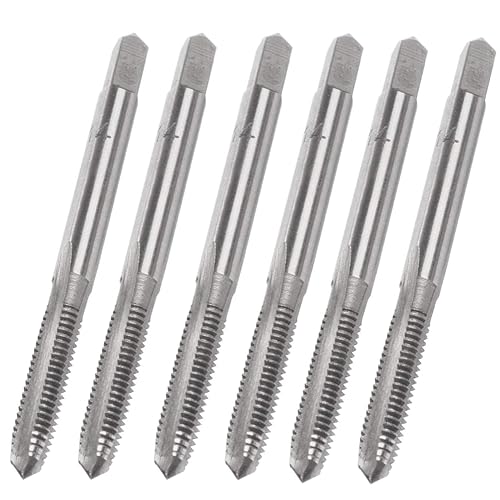 M4 x 0,7 mm metrischer Maschinengewindebohrer, RUIAN HSS Rechtsgewinde, 3 gerade Flöten, Schraube, Gewindebohrer, Reparatur, Heimwerker, Werkzeug, 6 Stück M4 x 0,7 mm metrischer Maschinengewindebohrer, RUIAN HSS Rechtsgewinde, 3 gerade Flöten, Schraube, Gewindebohrer, Reparatur, Heimwerker, Werkzeug, 6 Stück von RUIAN