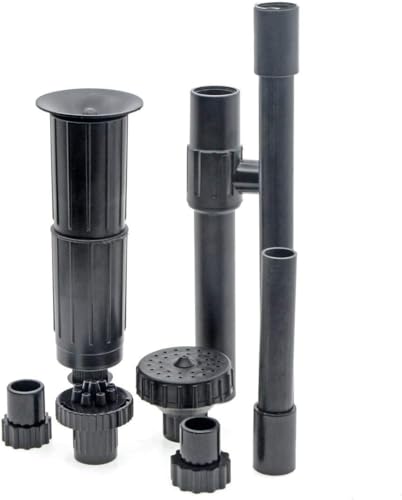 RUIAN Springbrunnen-Düsen-Kit, 8-teiliges Set Wasserbrunnen-Sprühkopf-Kit für Garten von RUIAN