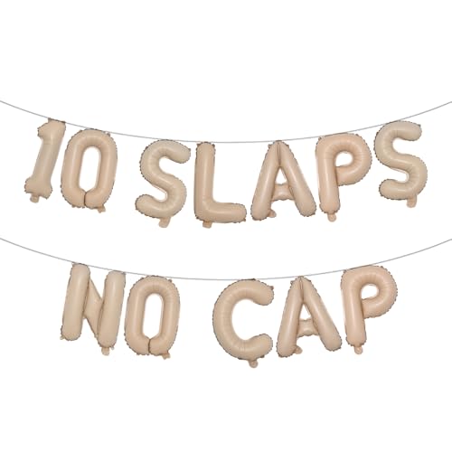 10 mehrfarbige Ballon-Banner ohne Kappe, Partyzubehör, Ideen, Geschenke und Dekorationen (10 Klappen ohne Kappe) von RUIANSI