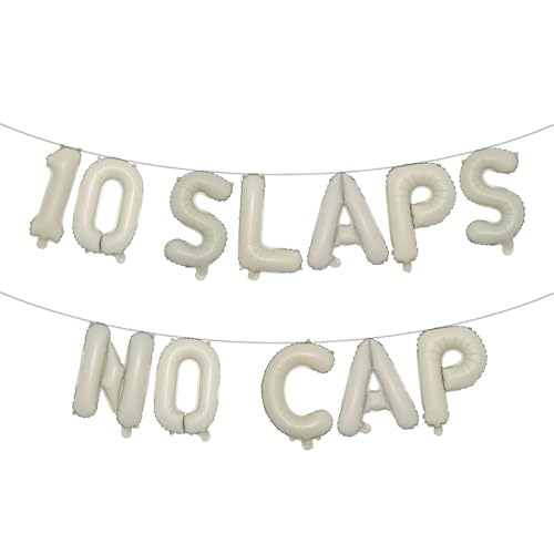 10 mehrfarbige Ballon-Banner ohne Kappe, Partyzubehör, Ideen, Geschenke und Dekorationen (10 Klappen ohne Kappe) von RUIANSI