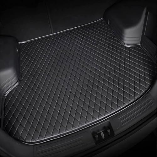 RUIDAM Auto Leder Kofferraummatten für Mercedes Benz C Class W206 2021-2023, Kofferraumwanne Cargo Teppich wasserdichte Kratzfeste rutschfest Schutzmatte Innenraum ZubehöR,A/Black RUIDAM Auto Leder Kofferraummatten für Mercedes Benz C Class W206 2021-2023, Kofferraumwanne Cargo Teppich wasserdichte Kratzfeste rutschfest Schutzmatte Innenraum ZubehöR,A/Black von RUIDAM