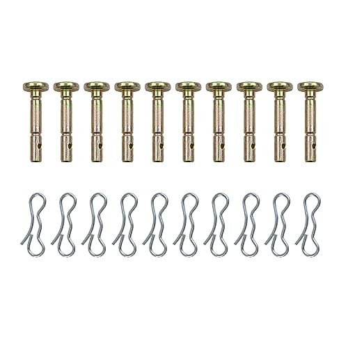 Schneefräsen-Scherenstifte und Splinte, kompatibel mit MTD für Craftsman für Cub Cadet, Troy Bilt Schneefräse, Schneefräsen, Ersatz 738-04124A & 714-04040, 20 Stück von RUIFUU