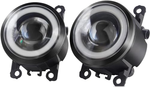 RUIHAHA Auto Nebelscheinwerfer für Transit Custom Box 2012 2013 2014 2015, Auto Links Rechts Vorne Stoßstange Tagfahrlicht Nebelscheinwerfer Montage,1 Pair White Light von RUIHAHA