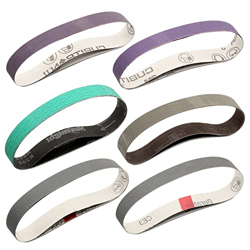 1x45.7 cm Schleifbänder, Messerschärfband-Set, passend für Arbeit, scharfe Klingenschleifer, Befestigung von Ken Onion Edition Messer- und Werkzeugschärfer, 2 Stück je 120, 2500 Körnung, 1. 2 Pack 1x45.7 cm Schleifbänder, Messerschärfband-Set, passend für Arbeit, scharfe Klingenschleifer, Befestigung von Ken Onion Edition Messer- und Werkzeugschärfer, 2 Stück je 120, 2500 Körnung, 1. 2 Pack von RUIHONGV