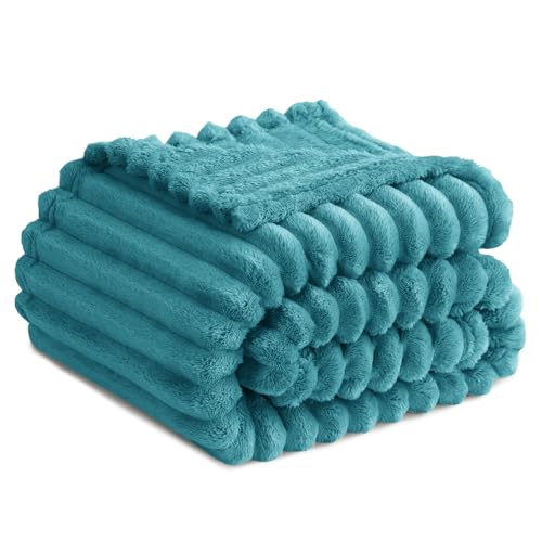 RUIKASI Kuscheldecke Flauschig Decke Türkis - 130x150cm Fleecedecke Sofadecke Couchdecke für Wohnzimmer Deko Tagesdecke Blanket, Weiche Wolldecke Warme Korddecke als Wohn- & Kuscheldecken RUIKASI Kuscheldecke Flauschig Decke Türkis - 130x150cm Fleecedecke Sofadecke Couchdecke für Wohnzimmer Deko Tagesdecke Blanket, Weiche Wolldecke Warme Korddecke als Wohn- & Kuscheldecken von RUIKASI