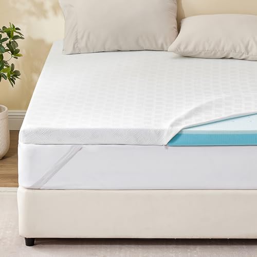 RUIKASI Matratzen Topper 140x200cm - Öko-TEX Zertifiziert 2-in-1 Mattress Topper, 2cm körpergerecht H2 Visco Memory Foam+5cm unterstützend H3 Kaltschaum für Boxspringbett mit abnehmbaren Bezug RUIKASI Matratzen Topper 140x200cm - Öko-TEX Zertifiziert 2-in-1 Mattress Topper, 2cm körpergerecht H2 Visco Memory Foam+5cm unterstützend H3 Kaltschaum für Boxspringbett mit abnehmbaren Bezug von RUIKASI