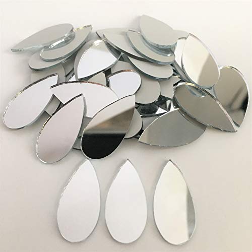 Mosaikfliesen in Tropfenform, 2,5 x 1,2 cm, klein, 150 Stück Mosaikfliesen in Tropfenform, 2,5 x 1,2 cm, klein, 150 Stück von RUINUO