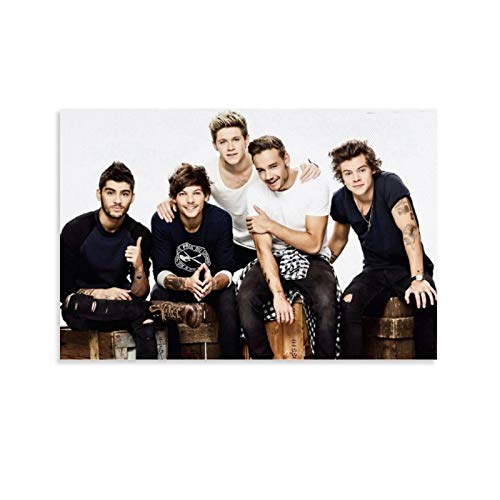 RUIQIU 1Dposter One Direction Leinwanddrucke für Zimmer, ästhetische Wandkunst, Schlafzimmer, Poster, Malerwände, Esszimmer, Dekoration, 30 x 45 cm von RUIQIU