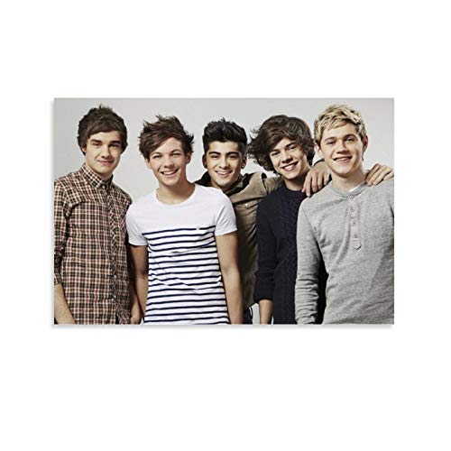 RUIQIU Pop Band 1D Poster One Direction Leinwanddruck für Zimmer, ästhetische Wandkunst, Schlafzimmer Poster, Malen, Wände, Esszimmer-Dekoration, 30 x 45 cm von RUIQIU