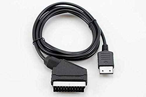 RUITROLIKER Schwarz 6Ft 1.8m RGB Scart Kabel für Dreamcast Konsole von RUITROLIKER